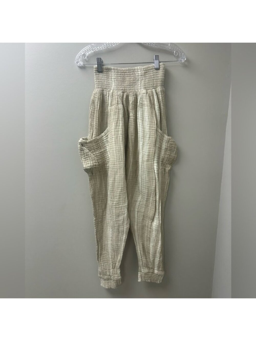 Free People Boho Walk on the Fire Harem Pants